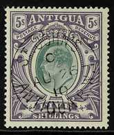 1903 5s Grey Green And Violet, On Ordinary Paper, Ed VII, SG 40, Superb Used With Light Central Cds Cancel. For More Ima - Autres & Non Classés