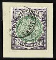 1908 2s Grey Green And Violet, Badge Of The Colony, SG 50, Superb Used On Piece With Neat Cds Cancel. For More Images, P - Altri & Non Classificati