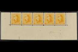 1919 1f Orange King Albert Tin Hat (COB 175, Michel 155, SG 247), Very Fine Mint (three Stamps Incl The Variety Are Neve - Other & Unclassified