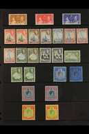 1937-52 KGVI MINT COLLECTION Presented On A Pair Of Stock Pages & Includes A Highly Compete "Basic" KGVI Mint Collection - Bermuda