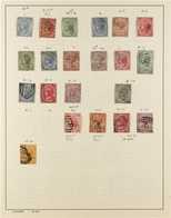 1865 - 1953 EXTENSIVE FINE USED COLLECTION Written Up On Album Pages With Many Complete Sets And Better Items Including  - British Honduras (...-1970)