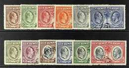 1932 Centenary Of The Assembly Set Complete, SG 84/95, Very Fine Used. (12 Stamps) For More Images, Please Visit Http:// - Cayman (Isole)