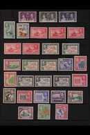 1937-52 COMPLETE MINT COLLECTION. An Attractive, Complete "Basic" Collection From Coronation To The 1951 Health Set, SG  - Fiji (...-1970)