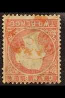 1880-81 2d Rose, Watermark Crown CC Inverted, SG 13Bw, Used, Small Faults. Cat £400. For More Images, Please Visit Http: - Gambia (...-1964)