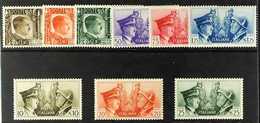 1941 Italo-German Friendship Complete Set Including The Three Unissued Values, Sassone Sets S. 96 And S. 97, Never Hinge - Non Classés