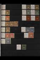 1890-1965 FINE MINT COLLECTION Presented On Stock Pages, We See 1890-5 To 5r Values With Some Shades, 1895 6a (no Gum),  - Vide