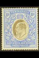 1903 10r Grey And Ultramarine, Wmk Crown CC, Ed VII, SG 14, Very Fine Mint. Lovely Bright Colours. For More Images, Plea - Vide