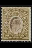 1904-07 20r Grey And Stone KEVII, SG 32, Fine Mint, Fresh & Scarce. For More Images, Please Visit Http://www.sandafayre. - Vide