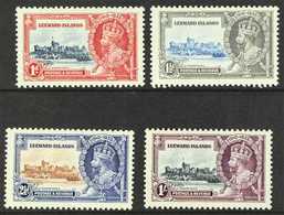 1935 Silver Jubilee Set, SG 88/91, Fine Never Hinged Mint. (4 Stamps) For More Images, Please Visit Http://www.sandafayr - Leeward  Islands