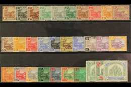 FEDERATED STATES 1922 - 34 Set Complete Mint To $5 (both), SG 52/81, Very Fine And Fresh Mint. (30 Stamps) For More Imag - Other & Unclassified