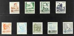 1963-66 Pictorial Definitive Set, Scott 943/52, Never Hinged Mint (9 Stamps) For More Images, Please Visit Http://www.sa - Messico
