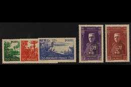 1937 Views Or Portraits Complete Set, SG 144/148, Very Fine Mint. (5 Stamps) For More Images, Please Visit Http://www.sa - Altri & Non Classificati