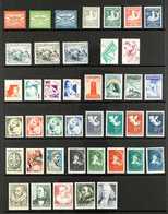 1921-1945 ALL DIFFERENT MINT SETS Includes 1921 Airs, 1929 Child Welfare, 1930 Rembrandt, 1931 Gouda Church, 1931 Child  - Other & Unclassified