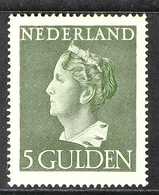 1946 Queen Wilhelmina 5g Green , Mi 455, NVPH 348, SG 618, Never Hinged Mint. For More Images, Please Visit Http://www.s - Autres & Non Classés