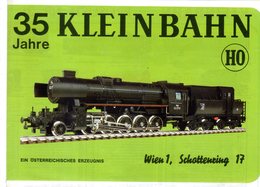 Catalogue KLEINBAHN 1980 HO 35 Jahre Preisliste 36 HO Grüne Ausgabe - Deutsch