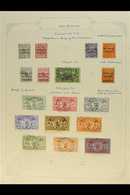 FRENCH 1908-1979 FINE USED COLLECTION On Leaves, All Different, Inc 1910-11 Opts Set (ex 25c), 1911 Set To 1f, 1957 Most - Altri & Non Classificati