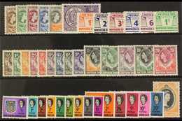 1953-63 COMPLETE MINT COLLECTION. A Complete QEII Mint Collection From The 1953 Rhodes Set To The 1963 Definitive Set, S - Rhodesia Del Nord (...-1963)