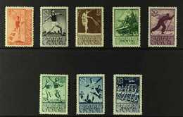 1938 Soviet Sports Complete Set (Michel 657/64, SG 830/37), Never Hinged Mint, Very Fresh. (8 Stamps) For More Images, P - Altri & Non Classificati