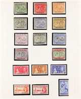 1903-1952 ATTRACTIVE FINE MINT COLLECTION In Hingeless Mounts On Leaves, All Different, Includes 1903 Set, 1905-18 Set,  - St.Kitts E Nevis ( 1983-...)