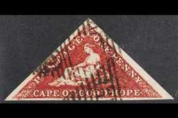 CAPE OF GOOD HOPE 1863-64 1d Deep Carmine-red, SG 18, Used With 3 Good / Large Margins, Fabulous Bright Appearance & Cri - Unclassified