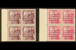 1950 General Franco's Canary Island Visit Set With 16½mm Overprints, SG 1149A/50A (Edifil 1083A/B), Never Hinged Mint BL - Other & Unclassified