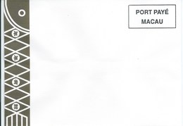 MACAU 1998 NEW YEAR GREETING CARD & POSTAGE PAID COVER, POST OFFICE CODE #BPK004 - Interi Postali