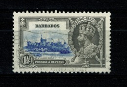 Ref 1342 - 1935 Barbados - Silver Jubilee 1 1/2d - SG 242 Fine Used Stamp - Cat £8.50+ - Barbados (...-1966)