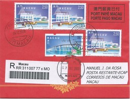 MACAU 2000 CHRISTMAS GREETING CARD & POSTAGE PAID COVER, LOCAL USAGE. POST OFFICE CODE #BPD001 - Ganzsachen