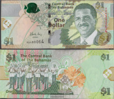 Bahamas Pick-number: 71Aa Uncirculated 2015 1 US Dollars - Bahama's