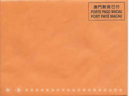 MACAU 2002 CHRISTMAS GREETING CARD & POSTAGE PAID COVER, POST OFFICE CODE #BPD004 - Entiers Postaux