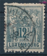 Luxemburg Mi.-Nr.: 50A Fein (B-Qualität) Gestempelt 1882 Alegorie (9411631 - 1882 Allégorie