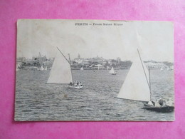 CPA AUSTRALIE PERTH FROM SWAN RIVER VOILIERS - Perth