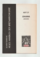 Die BRIEFMARKEN Von JOHANNA (ANJOUAN), In German - Colonias Y Oficinas Al Extrangero