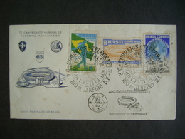 BRAZIL / BRASIL - ENVELOPE IV WORLD FOOTBALL / SOCCER CHAMPIONSHIP IN 24 JUN 1950 IN THE STATE - 1950 – Brazil