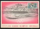 ITALIA  - ITALY - ITALIE - 03/02/1956 - CORTINA - GIOCHI OLIMPICI INVERNALI DI CORTINA - BOBSLEIGH - ANNULLO - Invierno 1956: Cortina D'Ampezzo