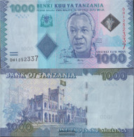 Tanzania Pick-number: 41b Uncirculated 2015 1.000 Shilingi - Tanzanie