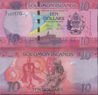 Salomoninseln Pick-number: 33 Uncirculated 2017 10 Dollars - Solomon Islands