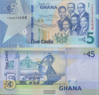 Ghana Pick-number: 38 (2019) Uncirculated 2019 5 Cedis - Ghana