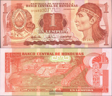 Honduras Pick-number: 84d Uncirculated 2004 1 Lempira - Honduras