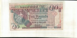 Northern Ireland 10 POUNDS 1991 (cahier Billet 6/7) - Irland