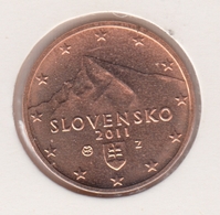 @Y@    Slowakije  2 Cent  2011   Uit  BU  Set        (285) - Slovakia