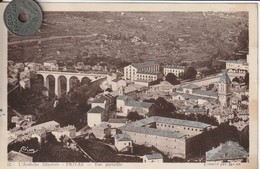 07 - Carte Postale Ancienne De  PRIVAS  Vue Générale Aérienne - Privas