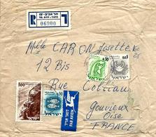 ISRAEL Registered Letter Ou Colis ? - Covers & Documents