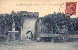 84-COURTHEZON- PLACE ET TOUR DES PRINCES - Altri & Non Classificati