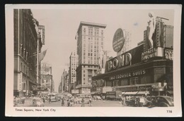 TIMES SQUARE NEW YORK CITY   PHOTO CARTE - Time Square