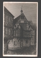 Traben-Trarbach - Das Alte Verbrannte Rathaus - Illustration - Traben-Trarbach