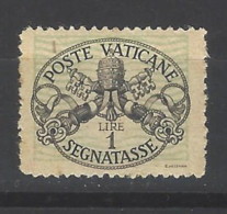 Vaticano - 1946 - Nuovo/new MNH - Segnatasse - Mi N. 10y - Portomarken