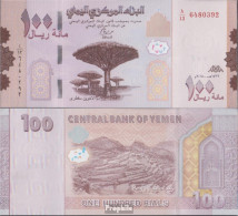 Nordjemen (Arabische Rep.) Pick-Nr: 37 Bankfrisch 2018 100 Rials - Yémen