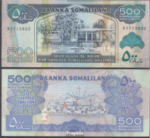 Somaliland Pick-Nr: 6h Bankfrisch 2011 500 Shillings - Somalia
