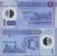 Libyen Pick-Nr: NEW Bankfrisch 2019 1 Dinar - Libië
